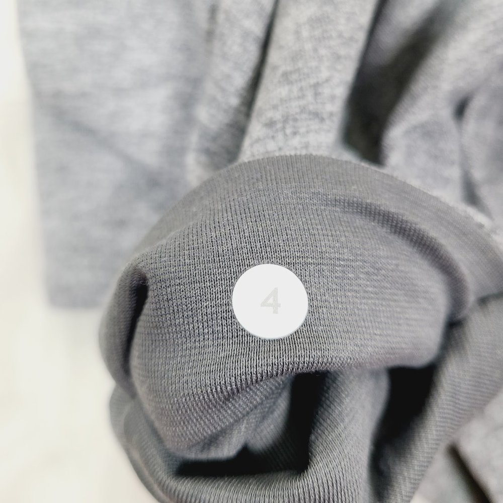 Lululemon Heather Gray Cropped Leggings - Picture 5 of 5